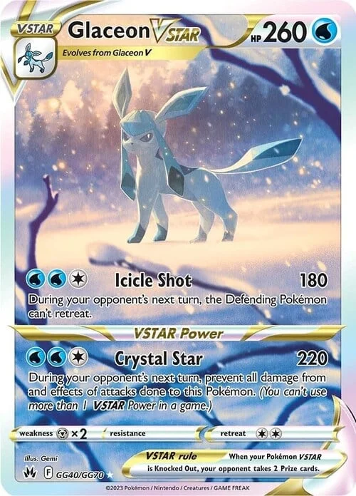 Glaceon VSTAR — Crown Zenith