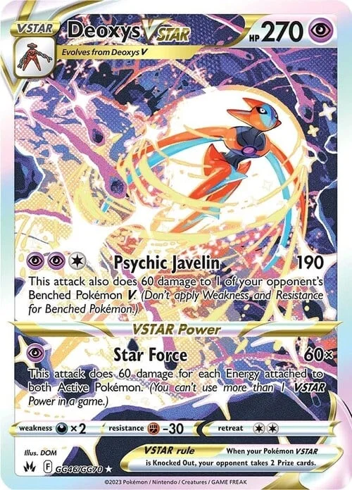 Deoxys VSTAR — Crown Zenith