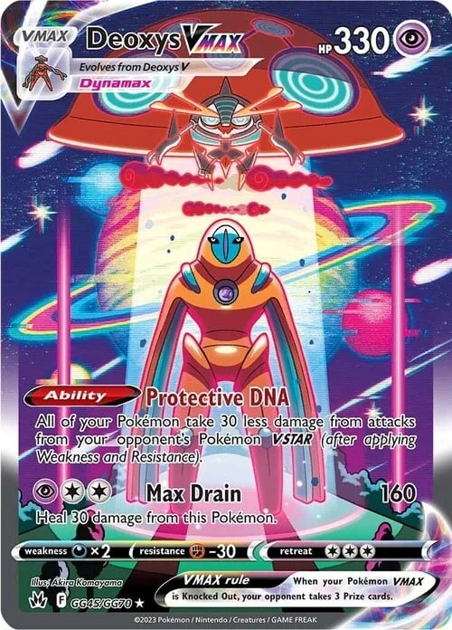 Deoxys VMAX — Crown Zenith