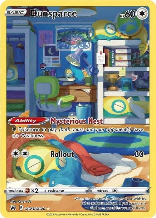 Dunsparce — Crown Zenith