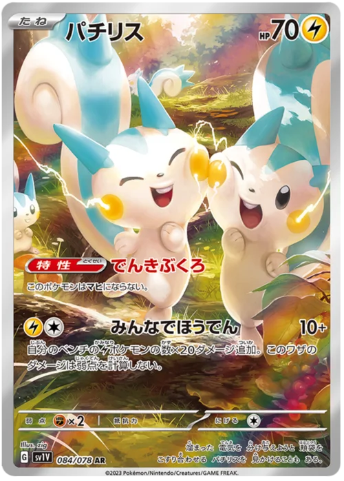 Pachirisu — Violet ex