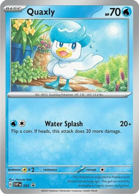 Quaxly — SV Black Star Promos