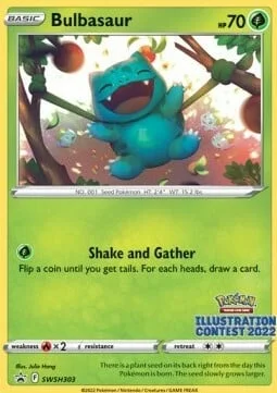 Bulbasaur — SWSH Black Star Promos