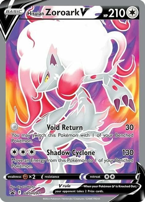 Hisuian Zoroark V — SWSH Black Star Promos