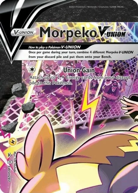 Morpeko V-UNION — SWSH Black Star Promos