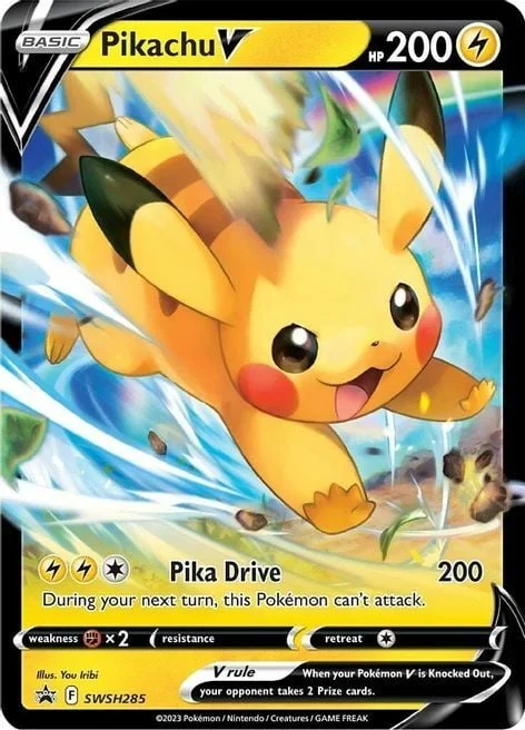 Pikachu V — SWSH Black Star Promos