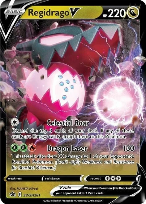 Regidrago V — SWSH Black Star Promos
