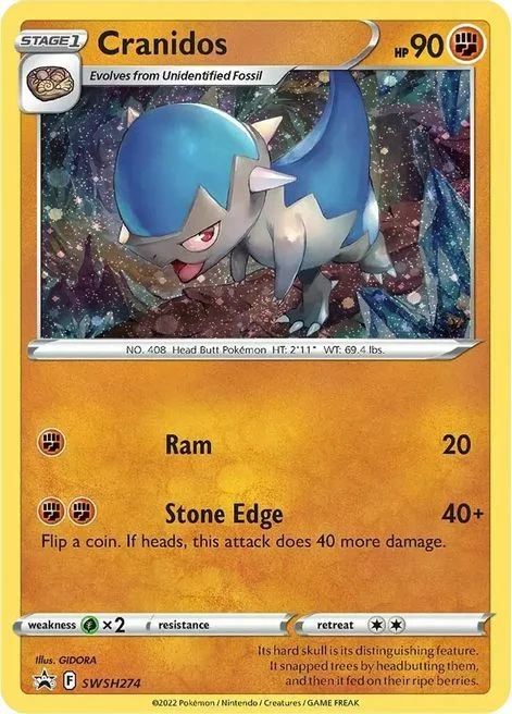Cranidos — SWSH Black Star Promos