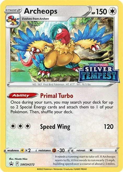 Archeops — SWSH Black Star Promos