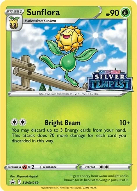 Sunflora — SWSH Black Star Promos