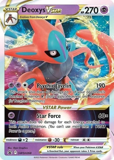 Deoxys VSTAR — SWSH Black Star Promos