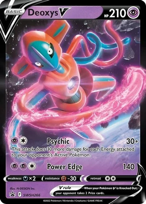 Deoxys V — SWSH Black Star Promos