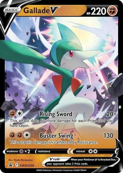 Gallade V — SWSH Black Star Promos