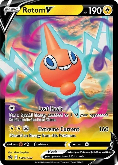 Rotom V — SWSH Black Star Promos