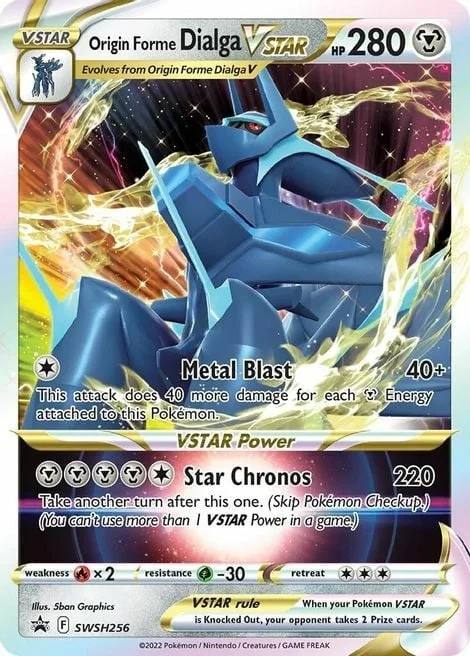 Origin Forme Dialga VSTAR — SWSH Black Star Promos