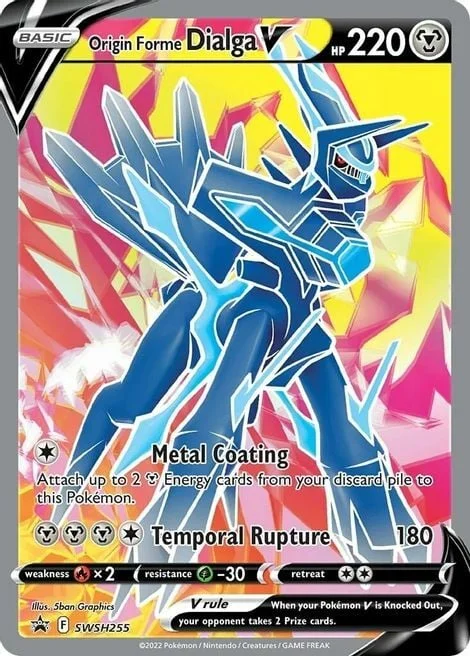 Origin Forme Dialga V — SWSH Black Star Promos