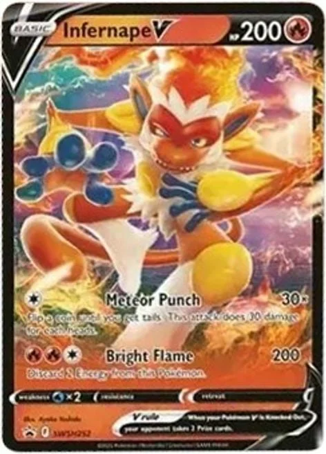 Infernape V — SWSH Black Star Promos