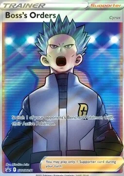 Boss's Orders - Cyrus — SWSH Black Star Promos