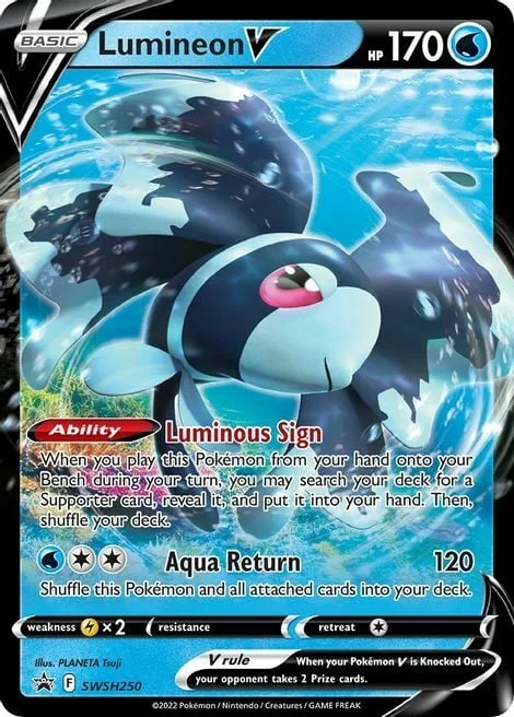 Lumineon V — SWSH Black Star Promos