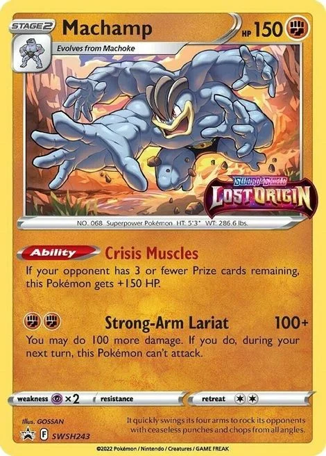 Machamp — SWSH Black Star Promos