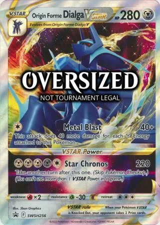 Origin Forme Dialga VSTAR — SWSH Black Star Promos