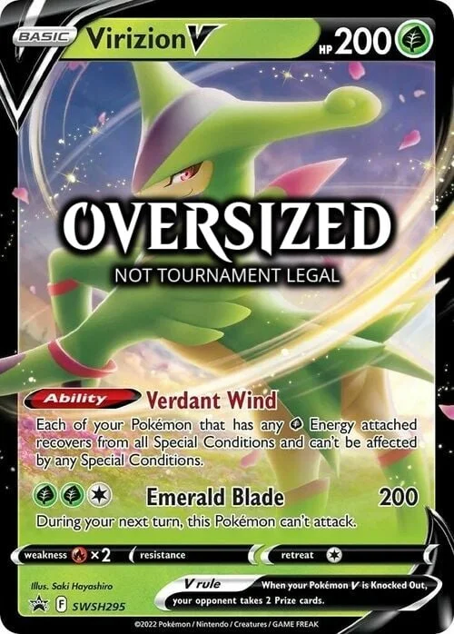 Virizion V — SWSH Black Star Promos