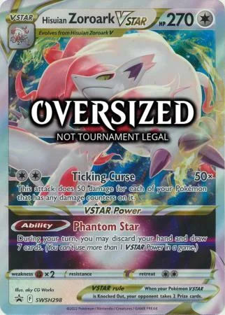 Hisuian Zoroark VSTAR — SWSH Black Star Promos