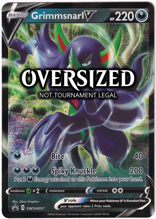 Grimmsnarl V — SWSH Black Star Promos
