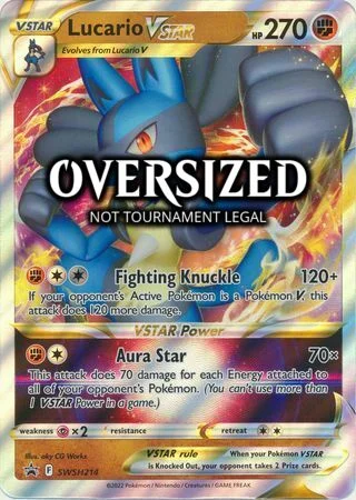 Lucario VSTAR — SWSH Black Star Promos
