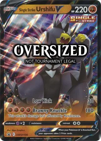 Single Strike Urshifu V — SWSH Black Star Promos