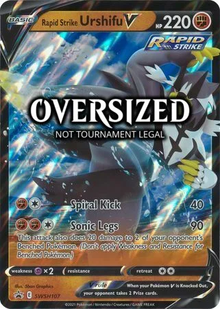 Rapid Strike Urshifu V — SWSH Black Star Promos