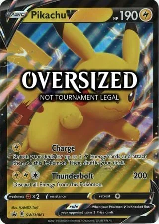 Pikachu V — SWSH Black Star Promos