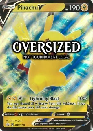 Pikachu V — SWSH Black Star Promos