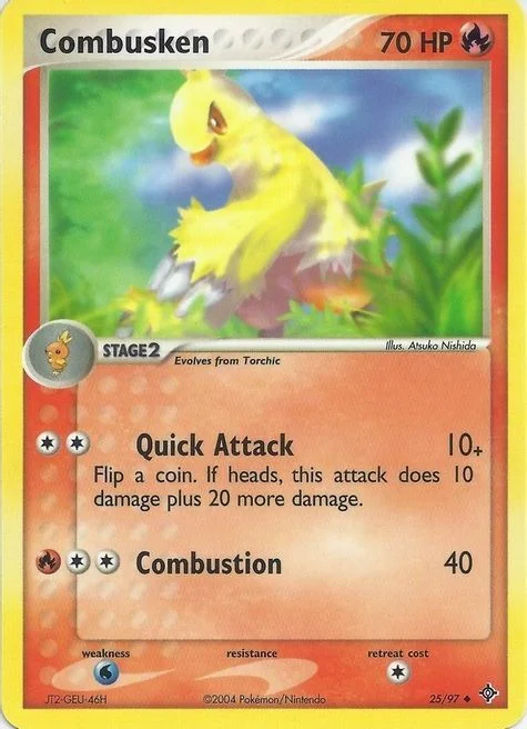 Combusken — EX Battle Stadium
