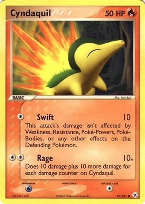 Cyndaquil — EX Battle Stadium