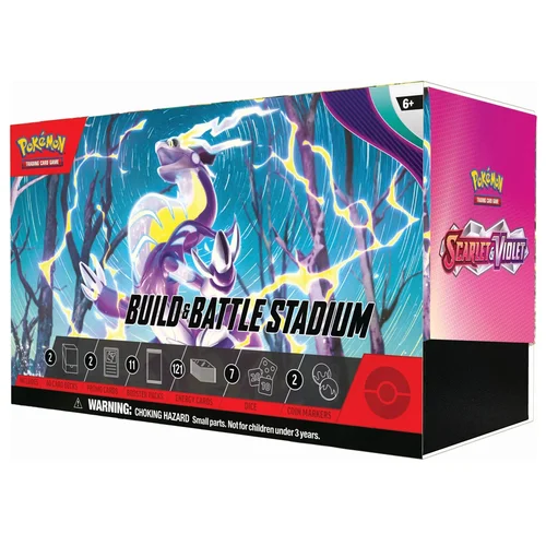 Scarlet & Violet Build & Battle Stadium Box — Scarlet & Violet