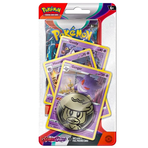 Scarlet & Violet: Gengar Premium Checklane Blister — Scarlet & Violet