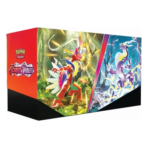 Scarlet & Violet: Empty Build & Battle Stadium Box — Scarlet & Violet