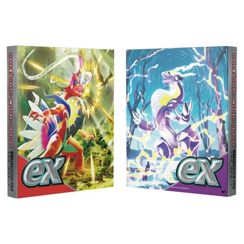 Koraidon & Miraidon 9-Pocket Binder — Scarlet ex