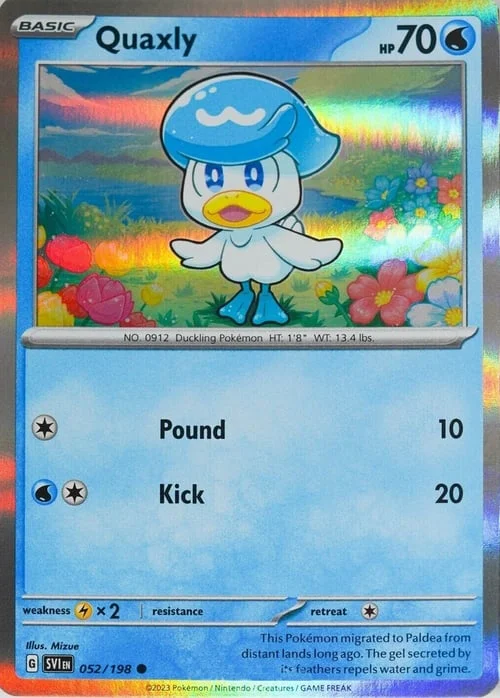 Quaxly — SV Black Star Promos