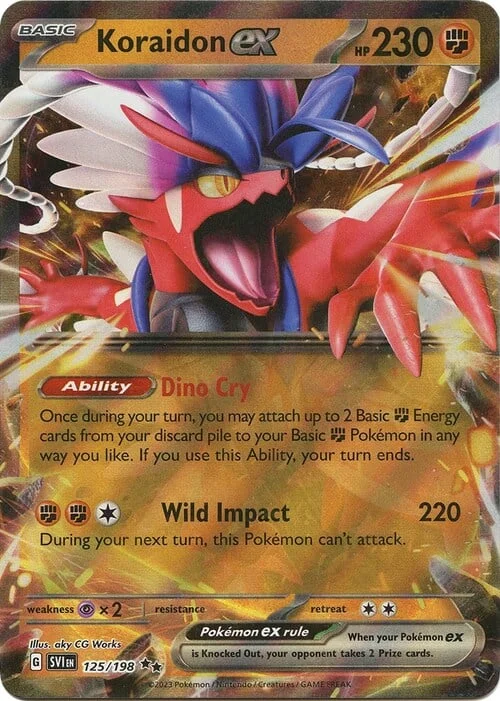 Koraidon ex — Scarlet & Violet
