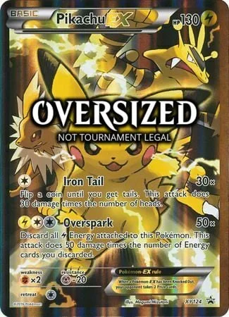 Pikachu EX — XY Black Star Promos