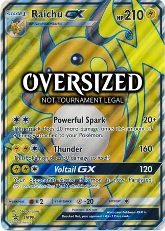 Raichu GX — SM Black Star Promos