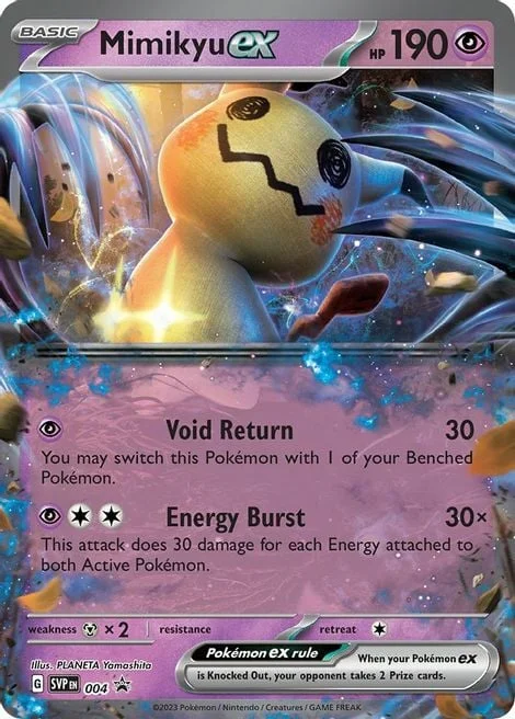 Mimikyu ex — SV Black Star Promos