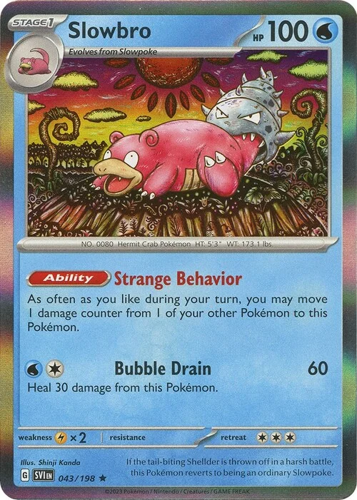 Slowbro — Scarlet & Violet