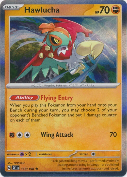 Hawlucha — Scarlet & Violet