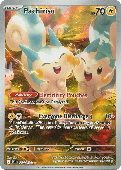 Pachirisu — Scarlet & Violet