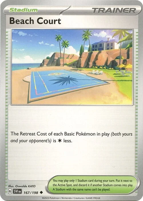 Beach Court — Scarlet & Violet