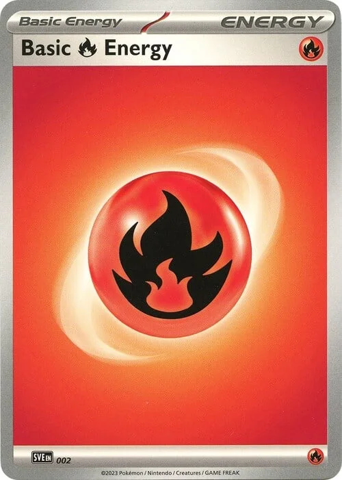 Basic Fire Energy — Scarlet & Violet