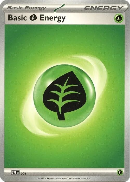 Basic Grass Energy — Scarlet & Violet